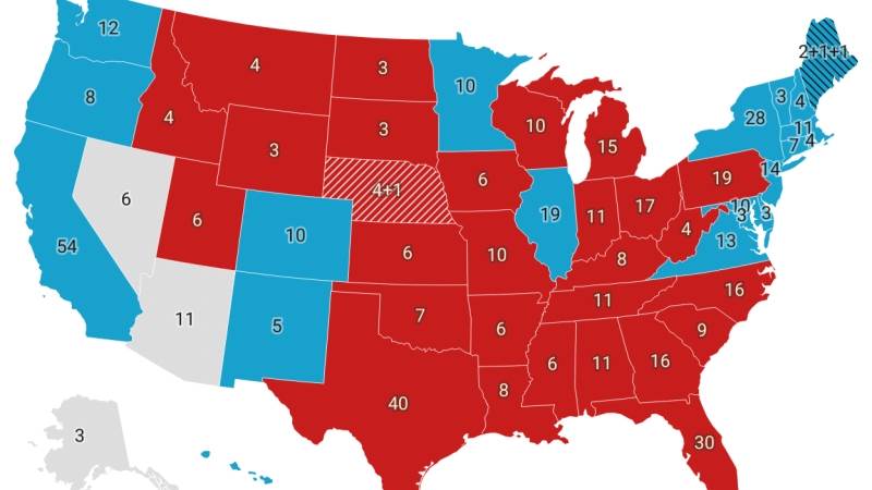 Trump takes Michigan, adding 15 electoral votes