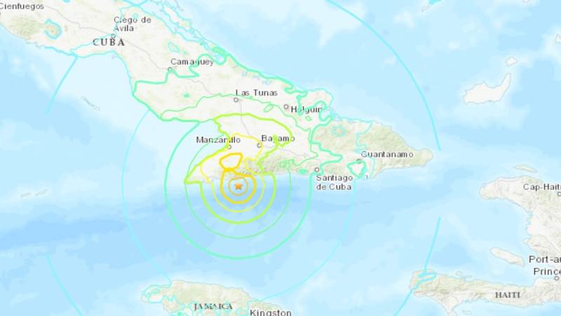 6.8-magnitude quake shakes Cuba