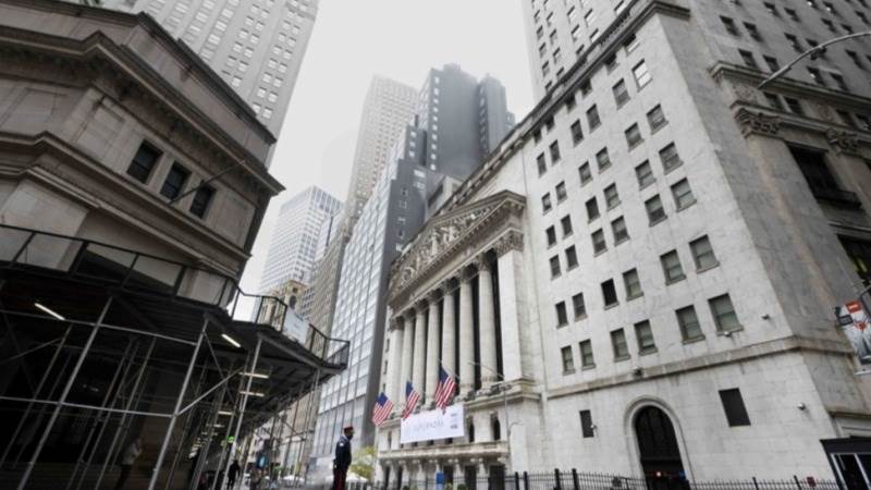 Wall Street closes lower as markets brace for CPI data