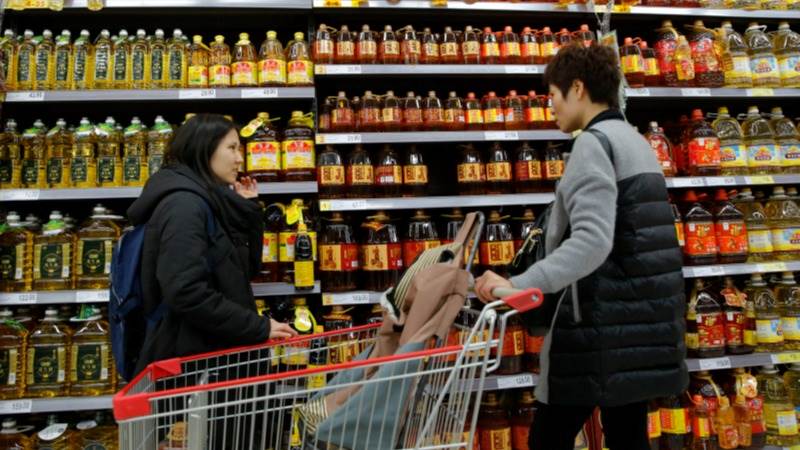 Chinese retail sales rise by 4.8% in October