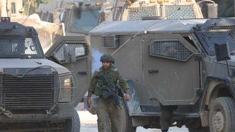 At least 15 Palestinians arrested in Israeli raid in West Bank