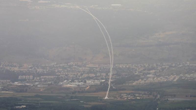 15 rockets launched from Lebanon at Israel