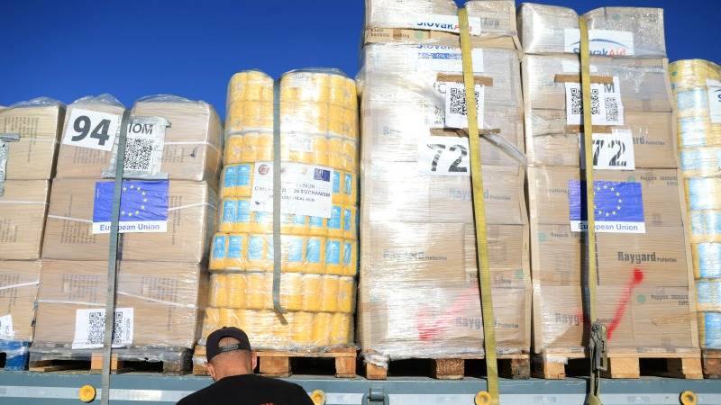 Jordan delivers seven tons of aid to Gaza