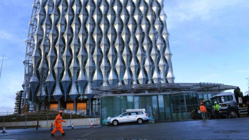 Suspicious package left outside US Embassy in London