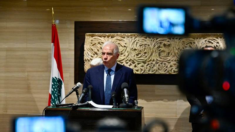 EU’s Borrell: Lebanese people need ceasefire then president