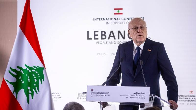 Lebanon PM calls for ‘immediate’ implementation of ceasefire