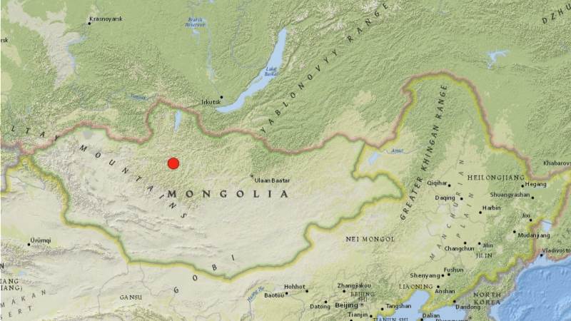 5.1- magnitude earthquake hits Mongolia