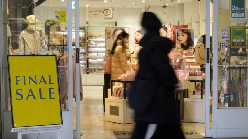 Retail sales in Japan rise by 1.6% in October