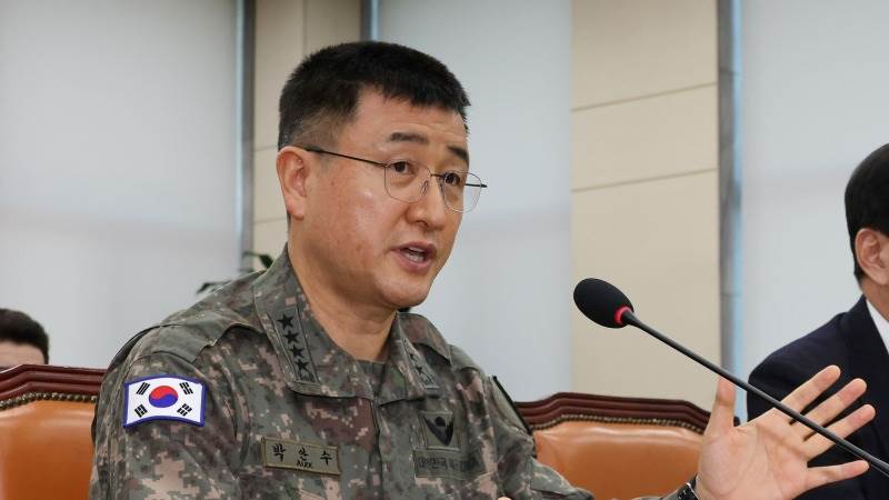 South Korea’s army chief of staff offers resignation