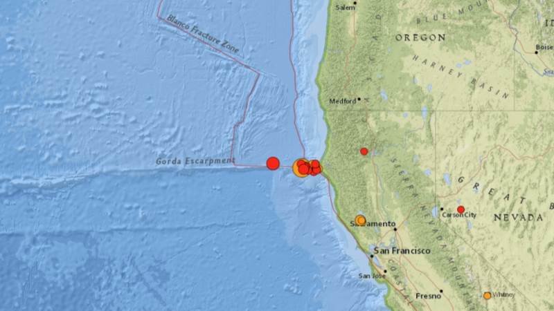 Tsunami warning lifted after California quake