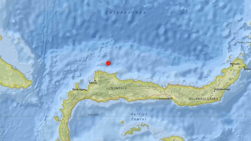 5.5-magnitude earthquake hits near Indonesian coast