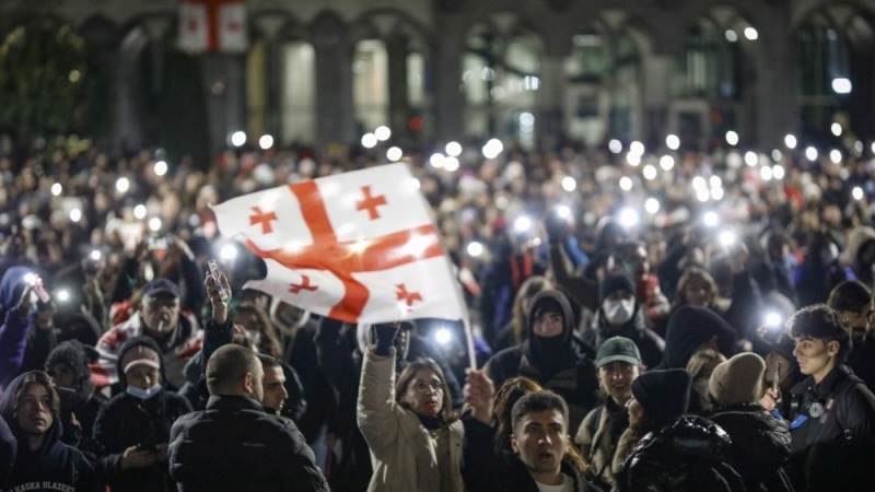 France, Germany, Poland FMs condemn use of force in Georgia protests