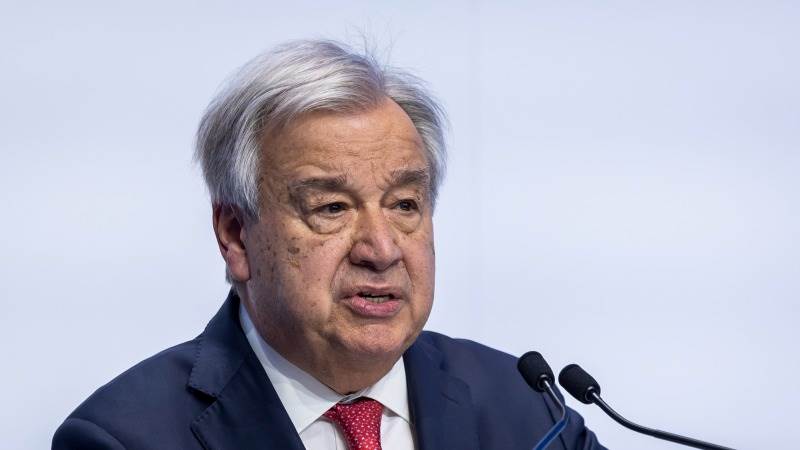 Guterres discusses Syria situation with Turkey, Qatar