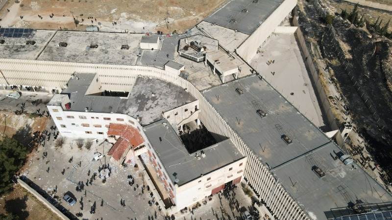 Syrian rescuers find no evidence of secret cells in Sednaya prison