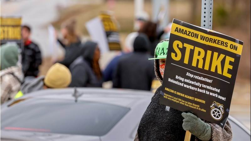 Amazon Teamsters approve strikes at 2 NYC facilities