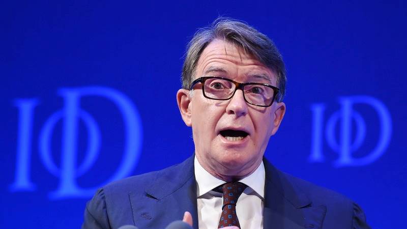 Lord Mandelson to be chosen as UK ambassador to US