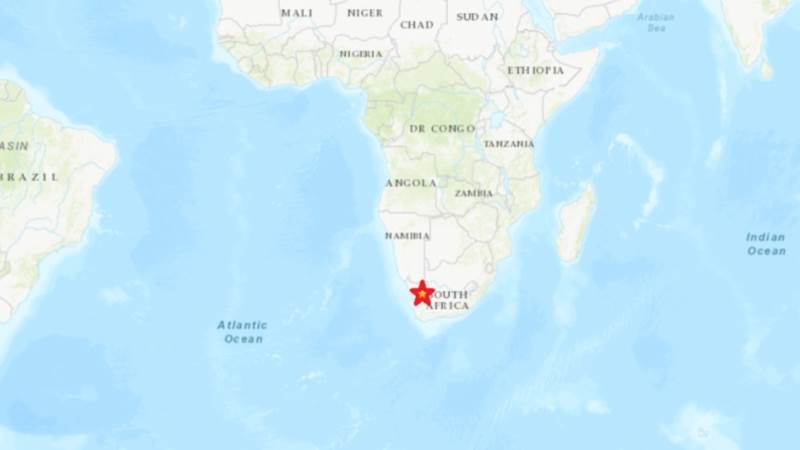 5.3-magnitude earthquake hits South Africa