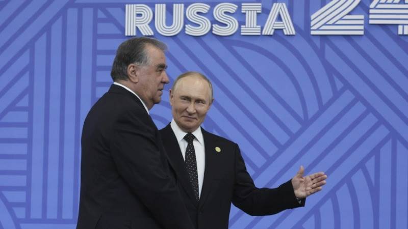 Putin, Tajikistan president talk bilateral cooperation