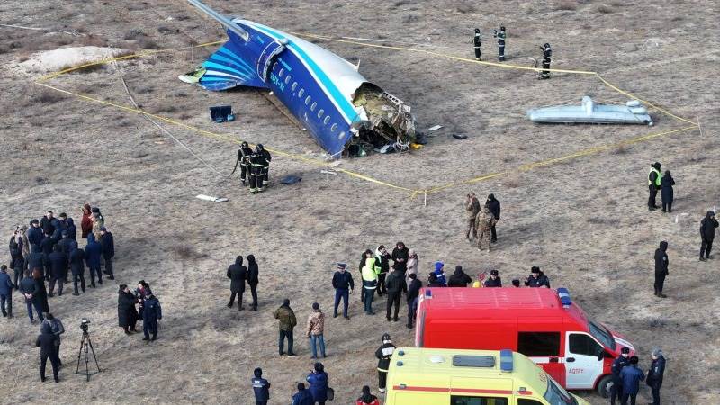 Black box recovered after plane crash in Kazakhstan