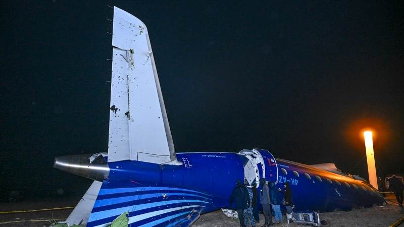 Ukraine: Azerbaijani plane shot down by Russia