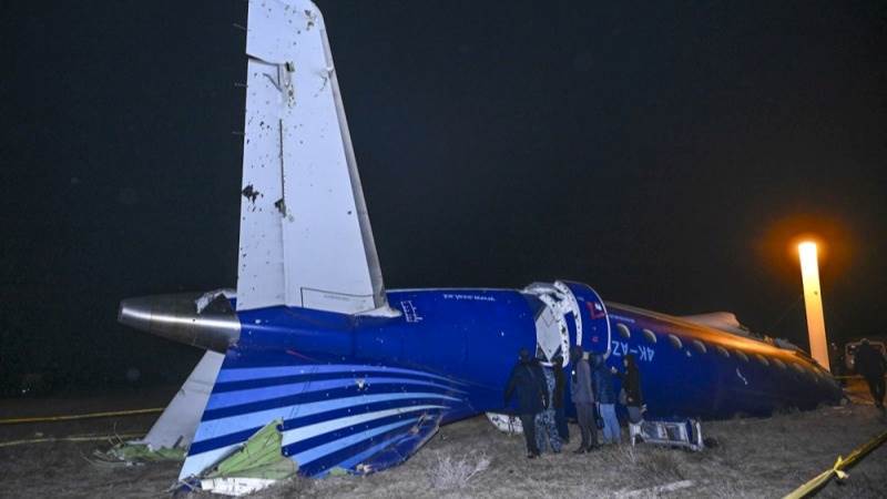 Aliyev: Azerbaijan Airlines plane not shot deliberately