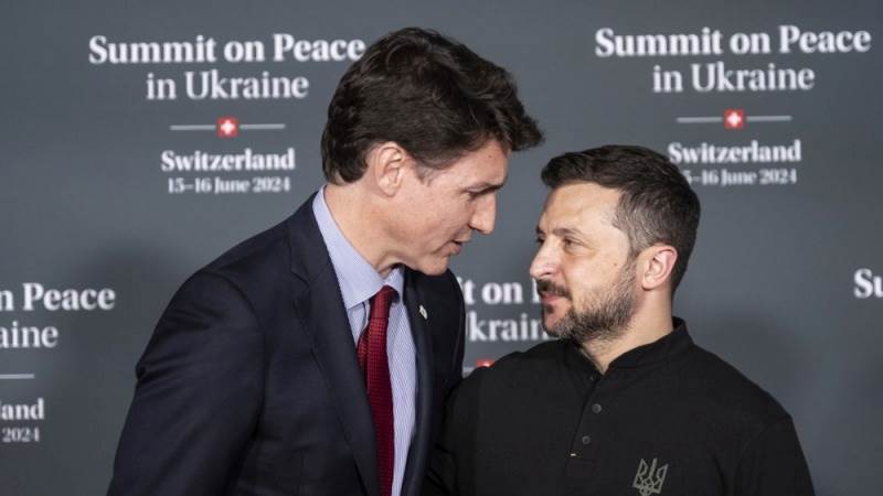 Zelensky discussed boosting Russia sanctions with Trudeau