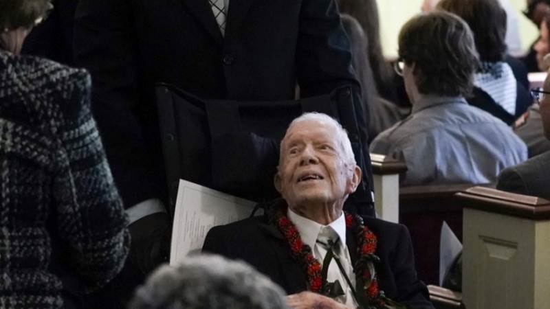 Former US President Jimmy Carter dies aged 100