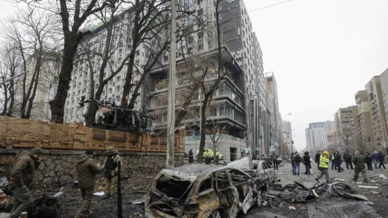 Drone raid triggers alarms in Kiev