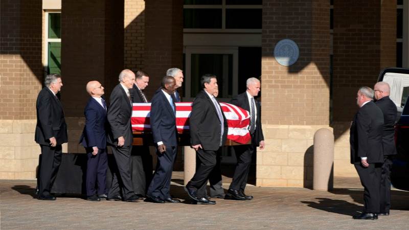 Carter’s final journey begins in Georgia, burial set for Thursday