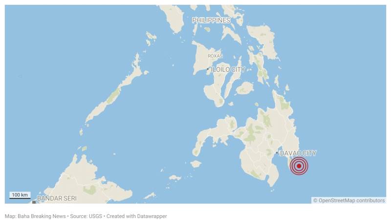 5.1-magnitude earthquake hits near Philippines