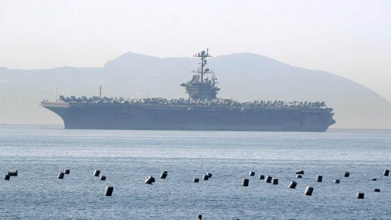 Houthis claim attack on US aircraft carrier