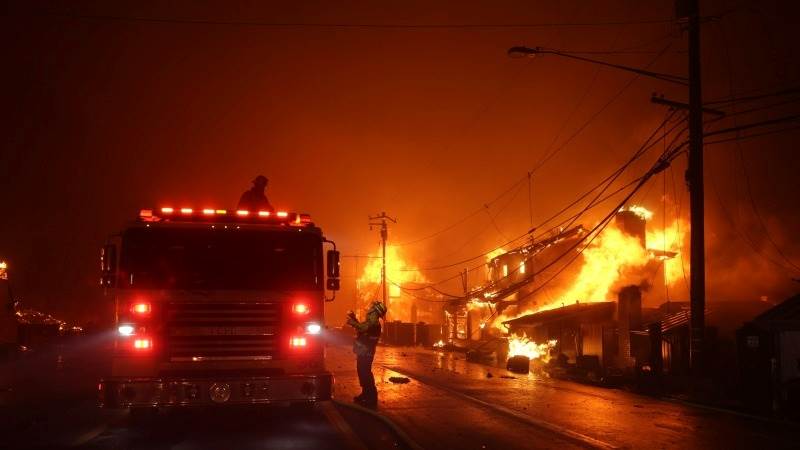 Creek Fire erupts in Angeles Forest