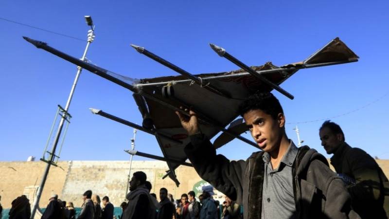 Houthis report strike on Israel Defense Ministry