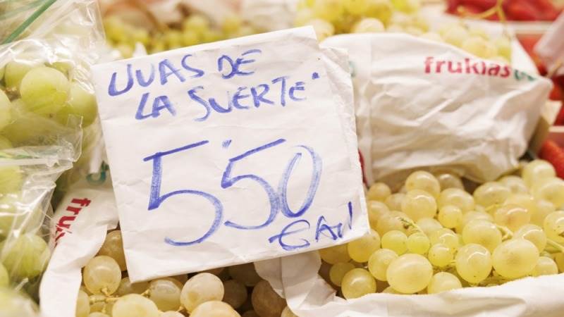 Spanish inflation confirmed at 2.8% in December