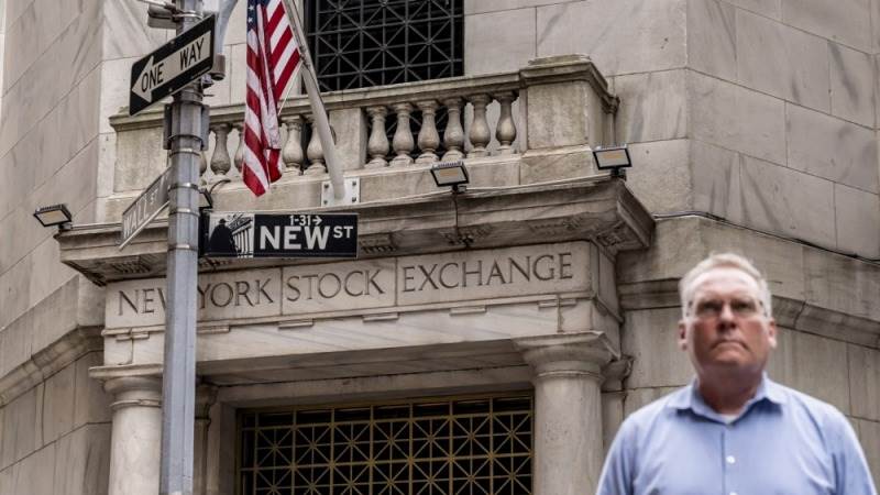 US closes lower with data, earnings in focus