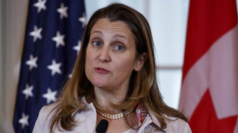 Chrystia Freeland announces bid to lead Canada’s Liberals