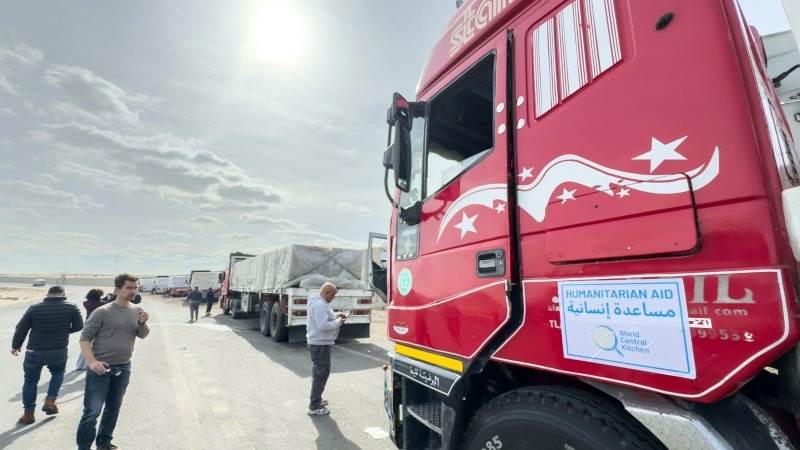 UN: 4,000 aid trucks ready to enter Gaza