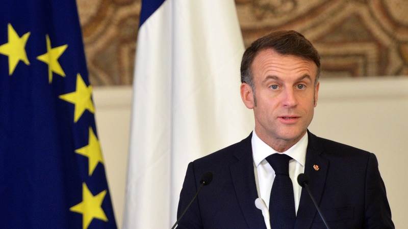 Macron:  Important to restore ‘Palestinian governance’ in Gaza