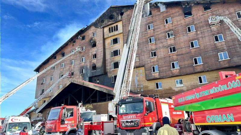 Death toll in Turkish ski resort fire up to 66