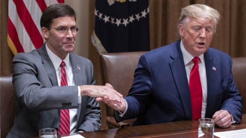 Trump said to have revoked Esper’s security detail