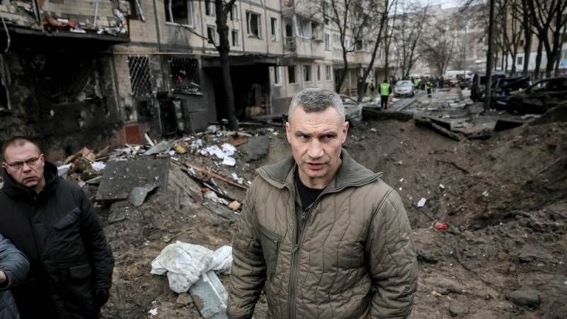 Klitschko confirms one killed in Russian strike on Kiev