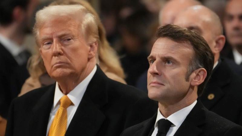 Macron, Trump talk before Europe summit