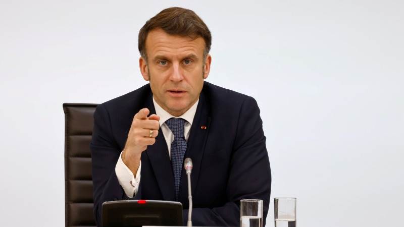 Macron says ready for dialogue with Putin