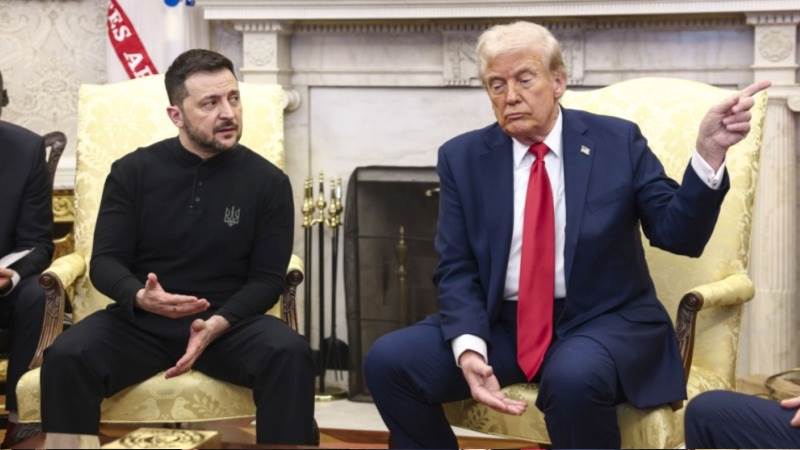 Trump-Zelensky press conference canceled