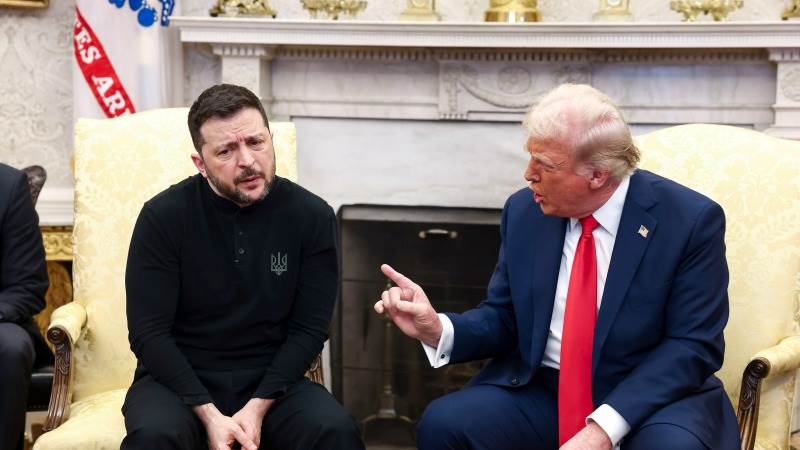 Trump pauses all military aid to Ukraine, US media says