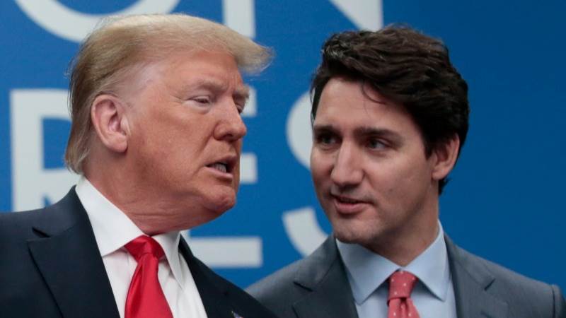 Trump, Trudeau allegedly talk tariffs in phone call