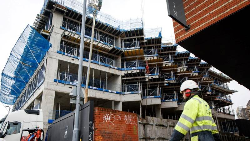 UK construction activity plunges in February