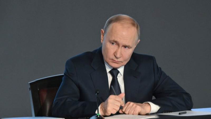 Putin: Russia is not going to give in to anyone in Ukraine