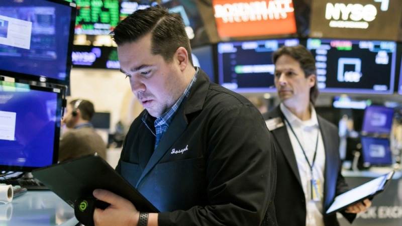 US opens lower ahead of data