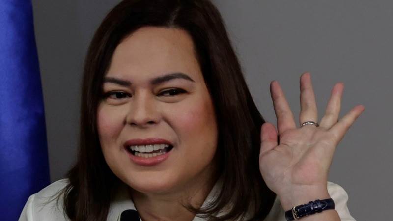 Philippine VP heads to Netherlands as her father faces ICC